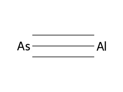 Aluminum arsenide (alas) structure
