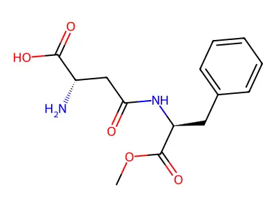 beta-Aspartame structure