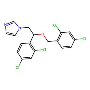 Miconazole structure