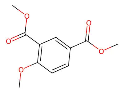 Dimethyl 4-methoxyisophthalate structure
