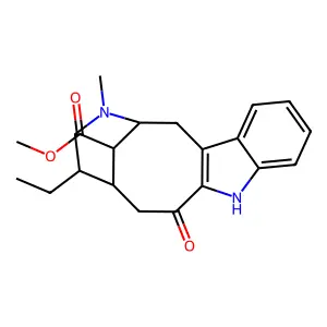(-)-Dregamine structure