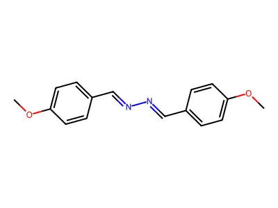 4-Methoxybenzaldehyde azine structure