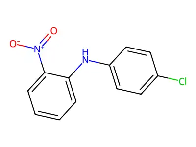 N-(4-chlorophenyl)-2-nitroaniline structure