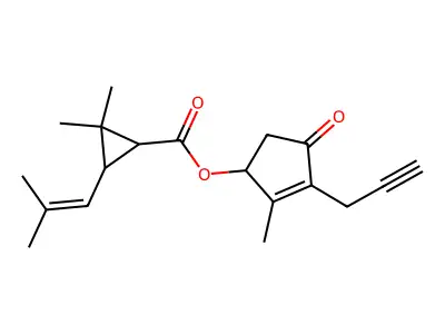 Prallethrin structure