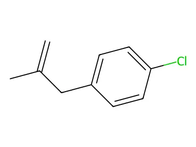 1-Chloro-4-(2-methyl-2-propen-1-yl)benzene structure