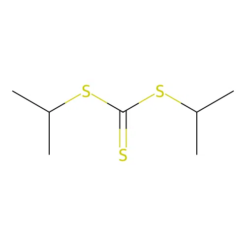 Diisopropyl carbonotrithioate structure