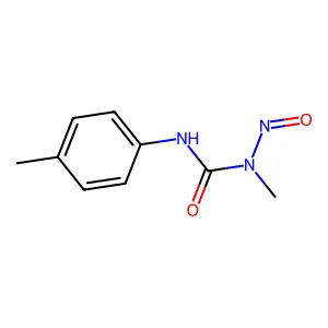 N-Methyl-N'-(4-methylphenyl)-N-nitrosourea structure