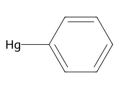 Phenylmercury(1+) structure
