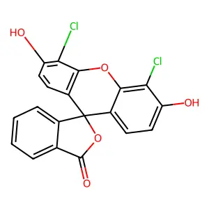 4',5'-Dichlorofluorescein structure