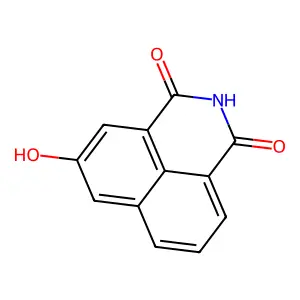 5-Hydroxy-1H-benz(de)isoquinoline-1,3(2H)-dione structure