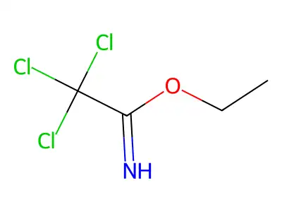 Ethyl 2,2,2-trichloroacetimidate structure