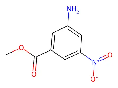 Methyl 3-amino-5-nitrobenzoate structure