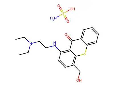 Hycanthone sulfamate structure