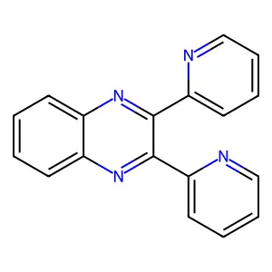 2,3-Bis(2-pyridyl)quinoxaline structure