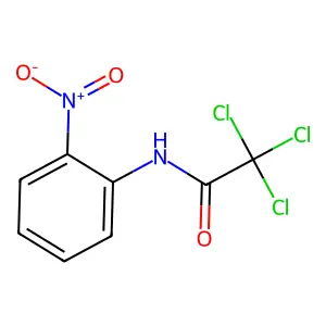 Acetamide, 2,2,2-trichloro-N-(2-nitrophenyl)- structure