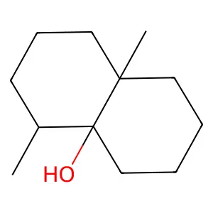 Octahydro-4,8a-dimethyl-4a(2H)-naphthol structure