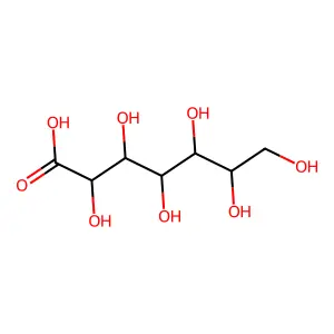 Glucoheptanoic acid structure