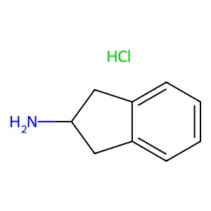 2-Aminoindan hydrochloride structure