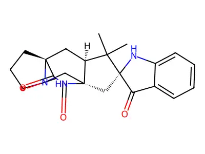 Brevianamide A structure