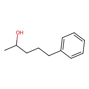 4-Hydroxy-1-phenylpentane structure