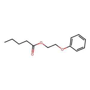 Pentanoic acid, 2-phenoxyethyl ester structure