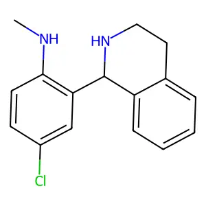 4-Chloro-n-methyl-2-(1,2,3,4-tetrahydroisoquinolin-1-yl)aniline structure