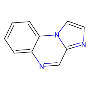 Imidazo(1,2-a)quinoxaline structure