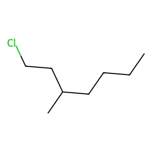 Heptane, 1-chloro-3-methyl- structure