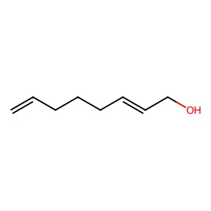 2,7-Octadien-1-ol structure