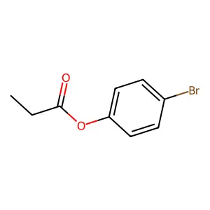 p-Bromophenyl propionate structure