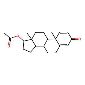 Boldenone acetate structure