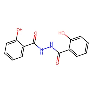 2-Hydroxybenzoic acid 2-(2-hydroxybenzoyl)hydrazide structure