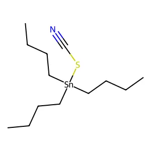 Tributylthiocyanatostannane structure