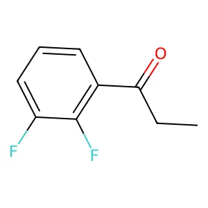 2',3'-Difluoropropiophenone structure