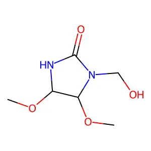 1-(Hydroxymethyl)-4,5-dimethoxyimidazolidin-2-one structure