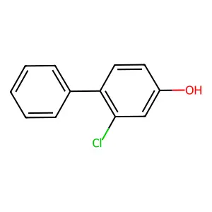 2-Chloro-4-biphenylol structure