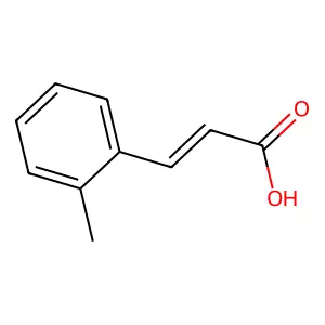 3-(2-Methylphenyl)prop-2-enoic acid structure
