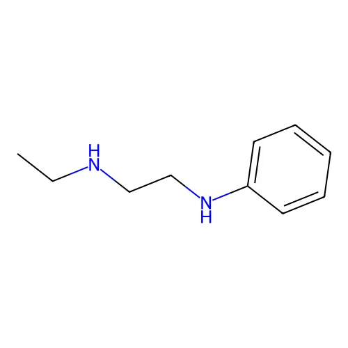 Ethylenediamine, N-ethyl-N-phenyl- structure