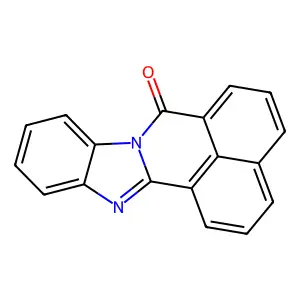 7H-Benzimidazo(2,1-a)benz(de)isoquinolin-7-one structure