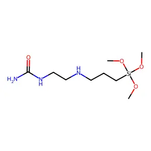 10-Oxa-2,5-diaza-9-silaundecanamide, 9,9-dimethoxy- structure