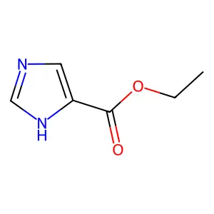 Ethyl 4(5)-imidazolecarboxylate structure