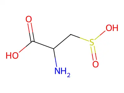 Cysteinesulfinic acid, (A+-)- structure