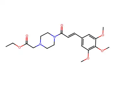 Ethyl cinepazate structure