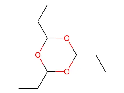 2,4,6-Triethyl-1,3,5-trioxane structure
