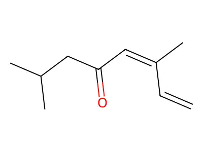 2,6-Dimethylocta-5,7-dien-4-one structure