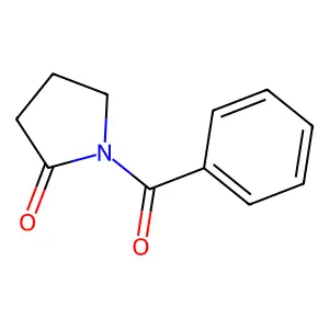 2-Pyrrolidinone, 1-benzoyl- structure