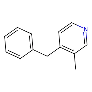 4-Benzyl-3-methylpyridine structure