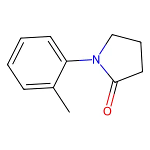 2-Pyrrolidinone, 1-(2-methylphenyl)- structure