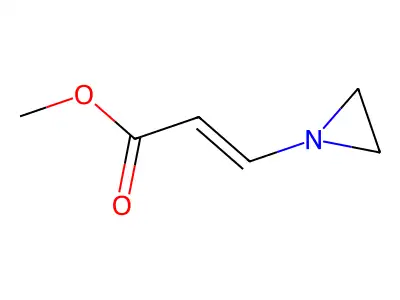 Methyl 3-(aziridin-1-yl)prop-2-enoate structure