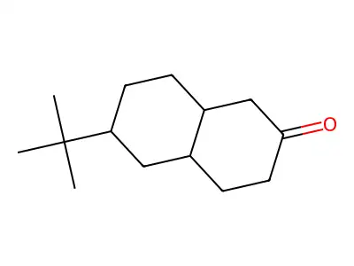 cis,cis-6-tert-Butyloctahydronaphthalen-2(1H)-one structure